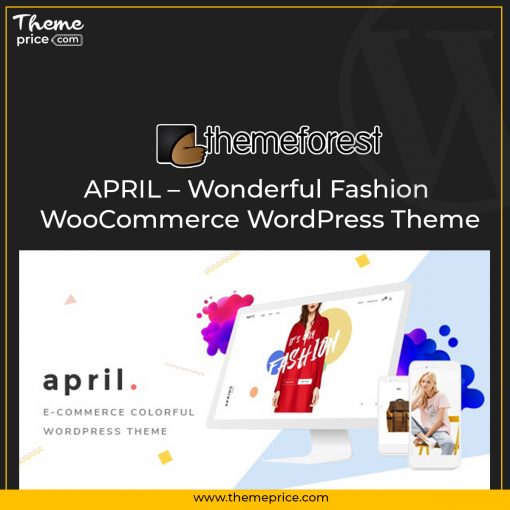 APRIL Wonderful Fashion WooCommerce WordPress Theme