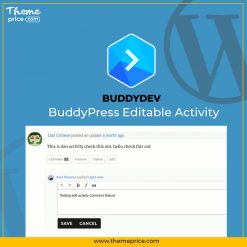 BuddyPress Editable Activity