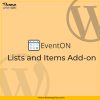 EventOn Lists and Items Add-on