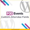 FooEvents Custom Attendee Fields