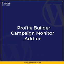 Profile Builder Campaign Monitor Add-on