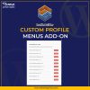 Profile Builder Custom Profile Menus Add-on