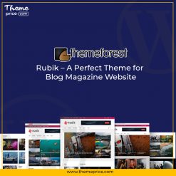 Rubik A Perfect Theme for Blog Magazine Website