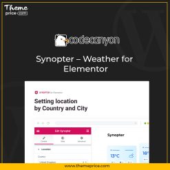 Synopter Weather for Elementor