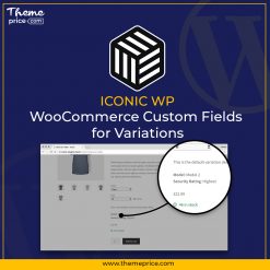 WooCommerce Custom Fields for Variations