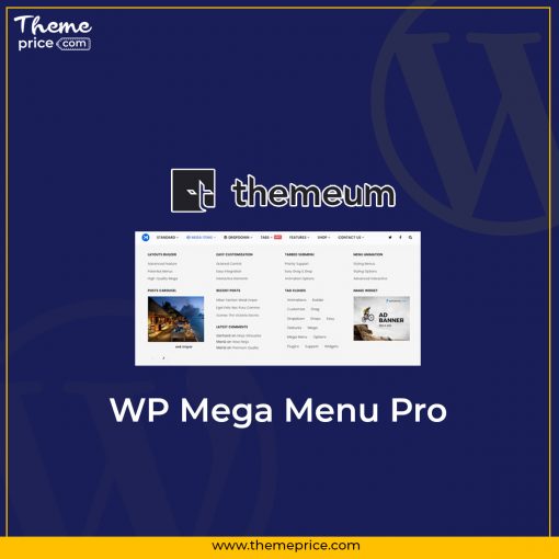 WP Mega Menu Pro