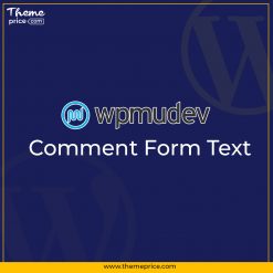 WPMU DEV Comment Form Text