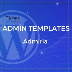 Admiria – Admin Dashboard & Landing Page Template