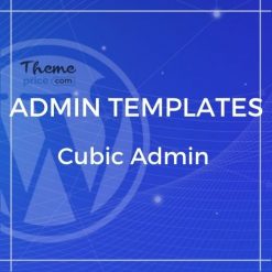Cubic Admin – Dashboard + UI Kit Framework