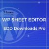 WP Sheet Editor EDD Downloads Pro