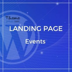 Events – Responsive Landing Page Template