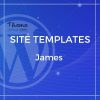 James – Material Design Coming Soon Template