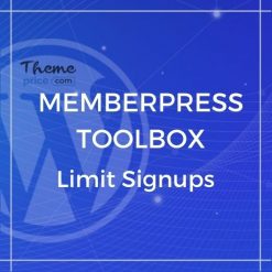 MemberPress Toolbox Limit Signups