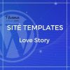 Love Story | Wedding and Event Planner Site Template