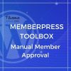 MemberPress Toolbox Manual Member Approval