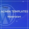 Materialart Powerful Material Admin Template