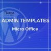 Micro Office | HTML Admin Template