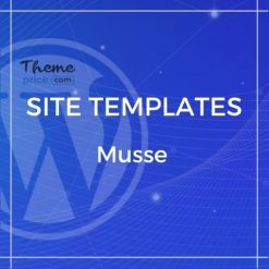 Musse – One Page Portfolio, Agency HTML Template