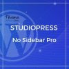 No Sidebar Pro Theme