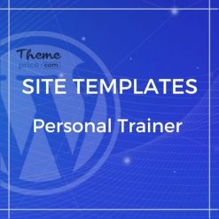 Personal Trainer – One Page HTML5 Template