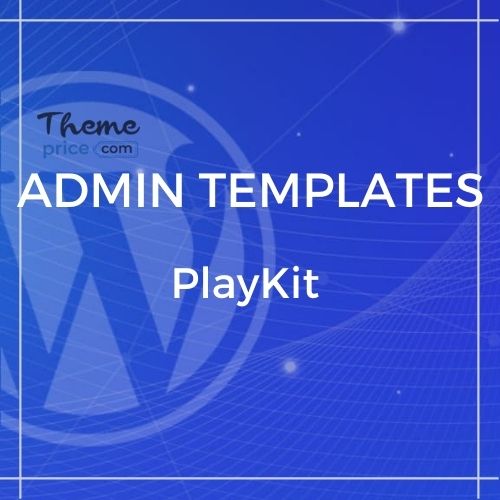PlayKit – Web App PSD Template