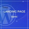 Semi – Service Landing Page HTML Template