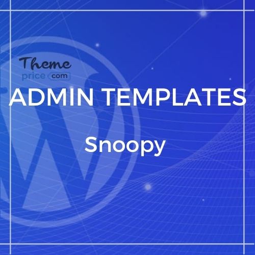 Snoopy – Multipurpose Bootstrap Admin Dashboard