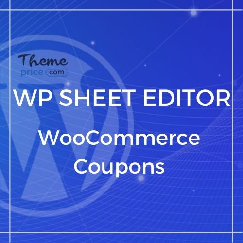 WP Sheet Editor WooCommerce Coupons (Premium)