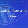 Zinzer – Admin Dashboard Template
