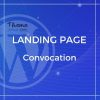 Convocation – Event and Conference Landing Page