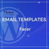 FACER Responsive E-mail Templates set Online Access