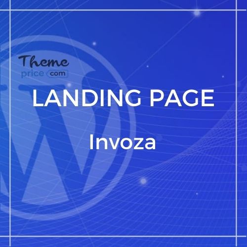 Invoza – Responsive Landing Page Template