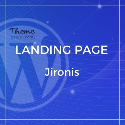 Jironis – App Landing One Page HTML Template