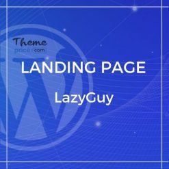 LazyGuy – Personal Landing Page Template for Everyone