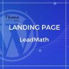 LeadMath – Lead Generation HTML Landing Page Template