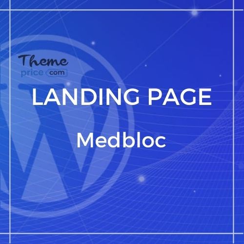 Medbloc – PSD Landing Page