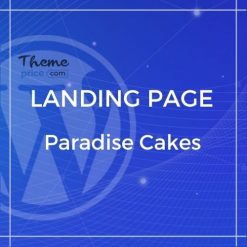 Paradise Cakes – Sweet eCommerce Landing Page