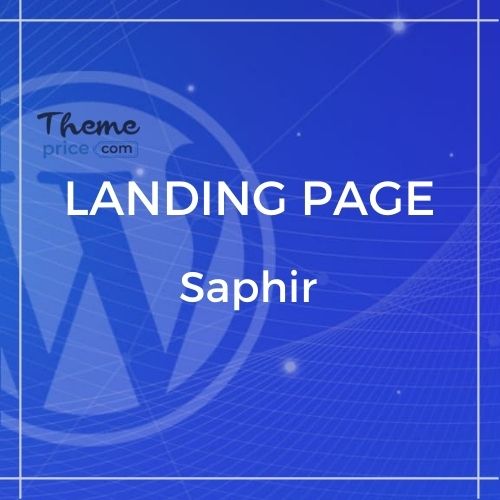 SAPHIR – The Coming Soon Template