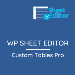 WP Sheet Editor – Custom Tables Pro