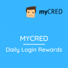 myCRED Daily Login Rewards
