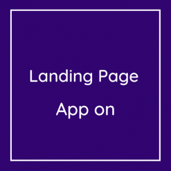 App on – Responsive Software Landing Page