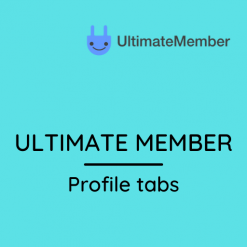 Ultimate Member – Profile tabs