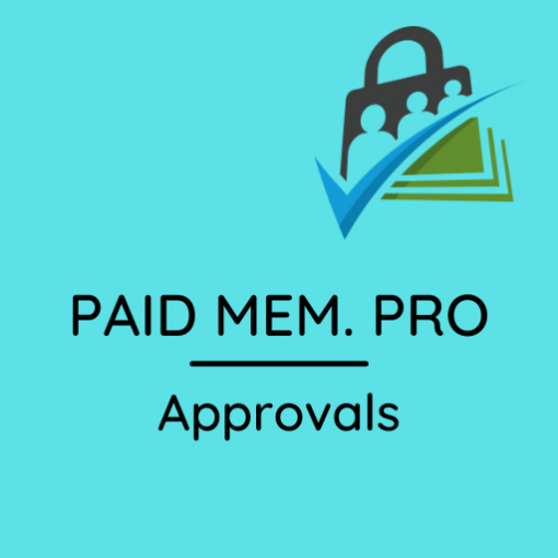 Paid Memberships Pro – Approvals Add On
